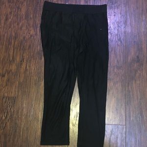 cropped black leggings